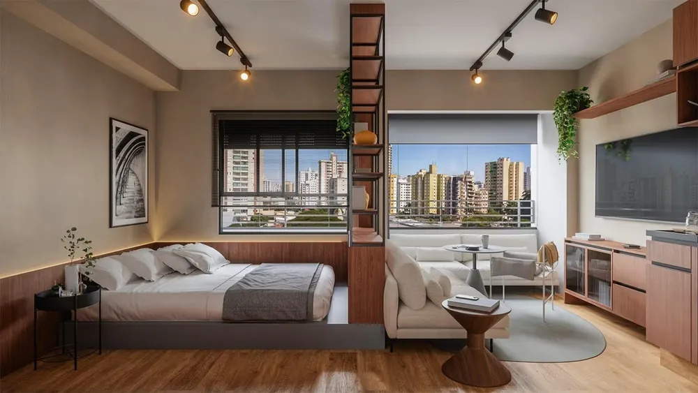 Apartamento, 1 quarto, 2830 m² - Foto 2