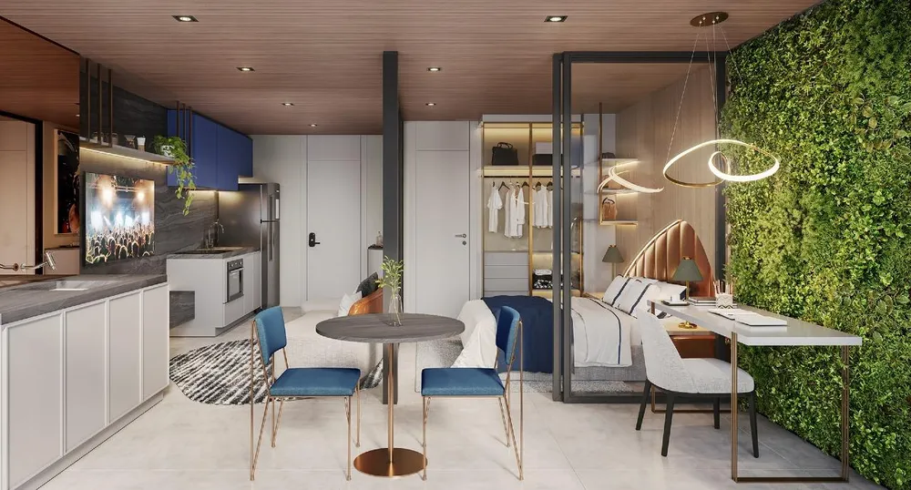 Apartamento, 1 quarto, 2536 m² - Foto 2