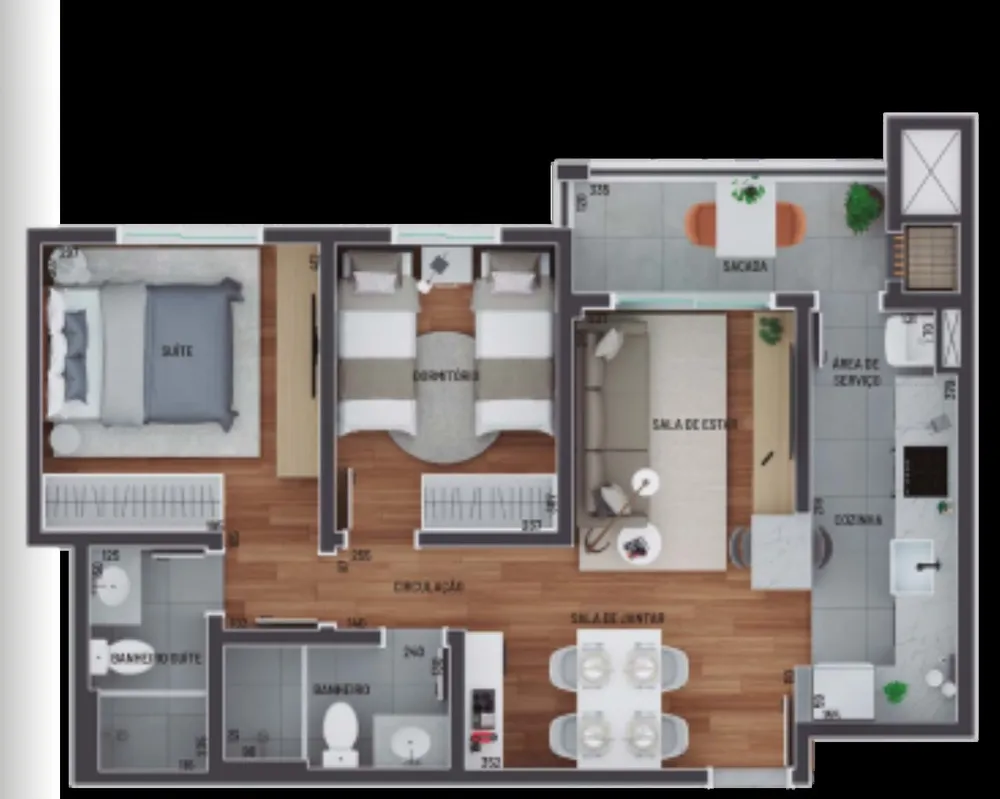 Apartamento, 2 quartos, 88 m² - Foto 10