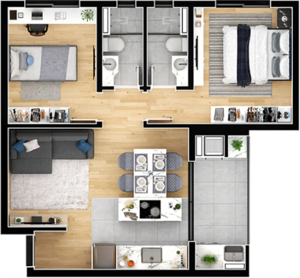 Loft, 37 m² - Foto 11