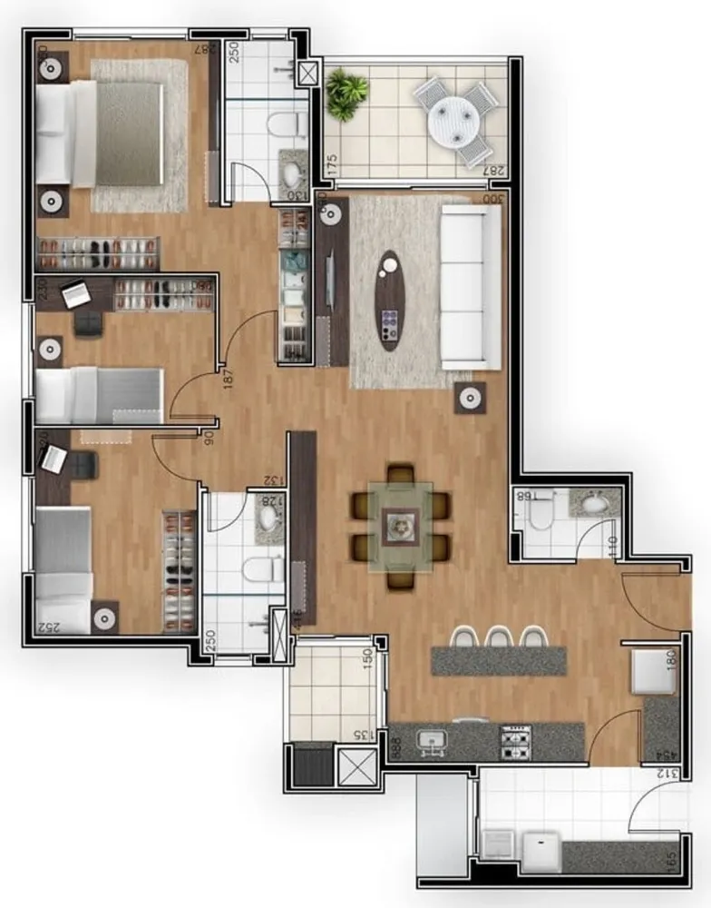 Apartamento, 2 quartos, 76 m² - Foto 10