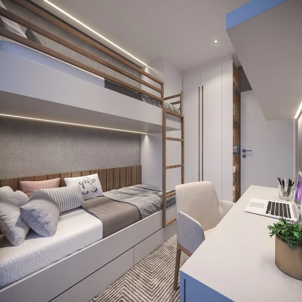 Apartamento, 2 quartos, 44 m² - Foto 2