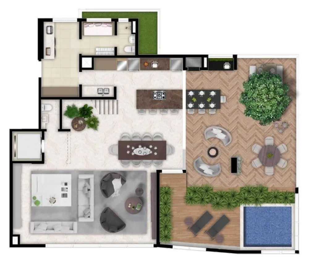 Apartamento, 3 quartos, 232 m² - Foto 8