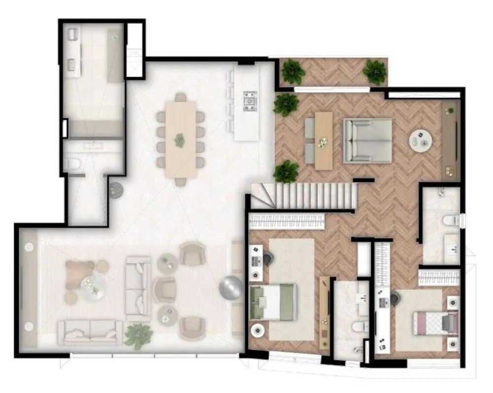 Apartamento, 3 quartos, 232 m² - Foto 11