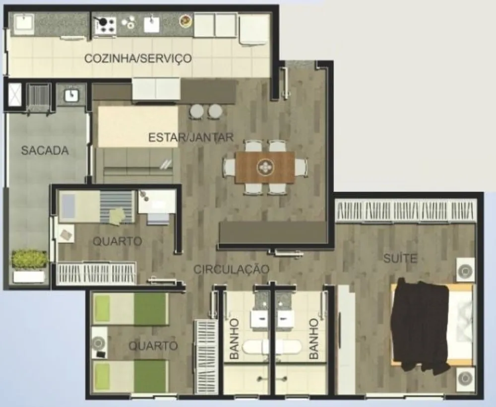 Cobertura, 3 quartos, 160 m² - Foto 8