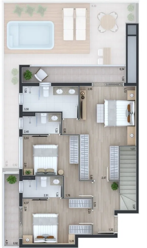 Apartamento, 3 quartos, 119 m² - Foto 11