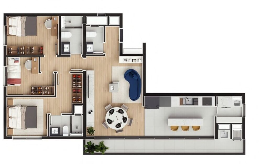 Apartamento à venda com 3 quartos, 91m² - Foto 30