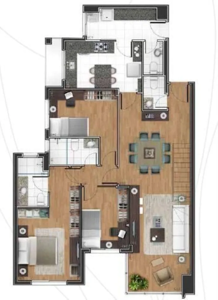 Apartamento, 3 quartos, 105 m² - Foto 8
