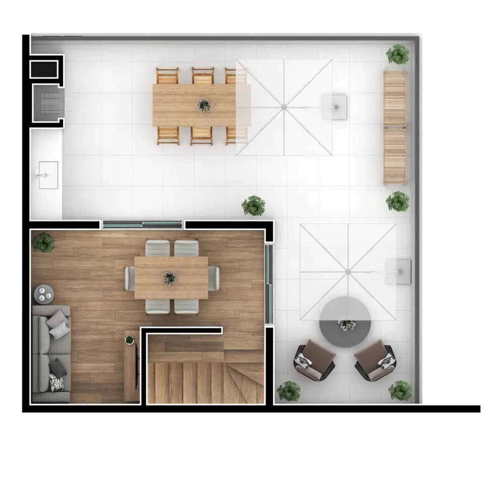 Cobertura, 2 quartos, 107 m² - Foto 12