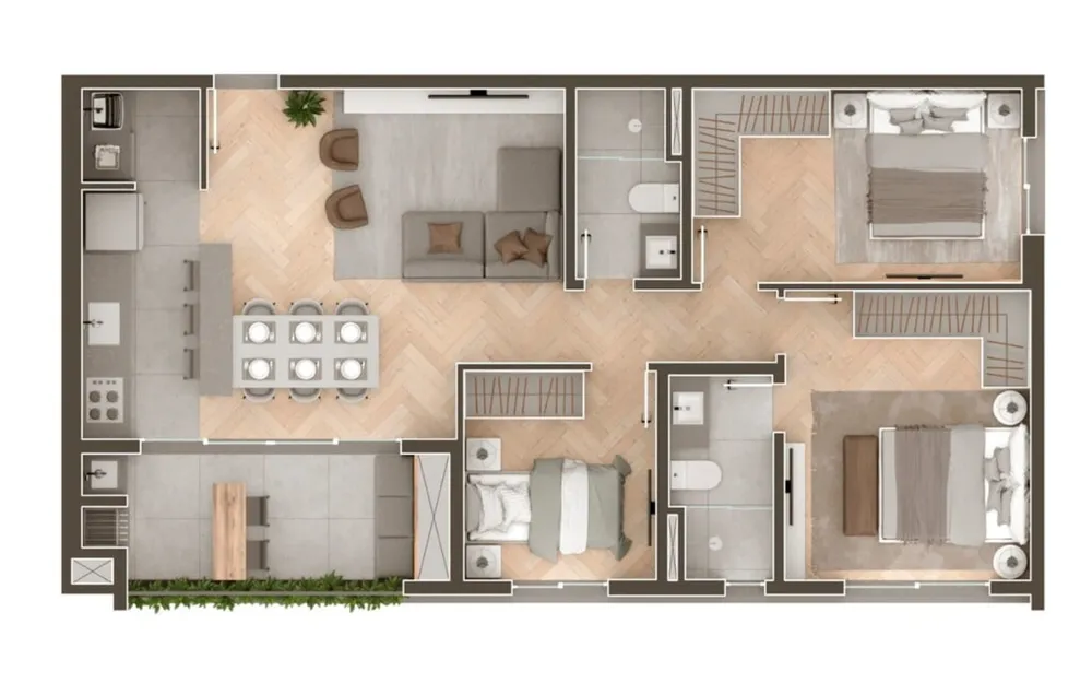 Cobertura, 2 quartos, 149 m² - Foto 7