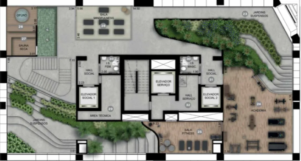 Apartamento, 3 quartos, 309 m² - Foto 11