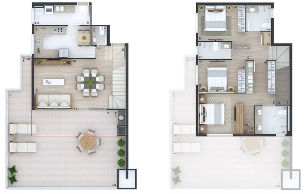 Apartamento, 3 quartos, 105 m² - Foto 7