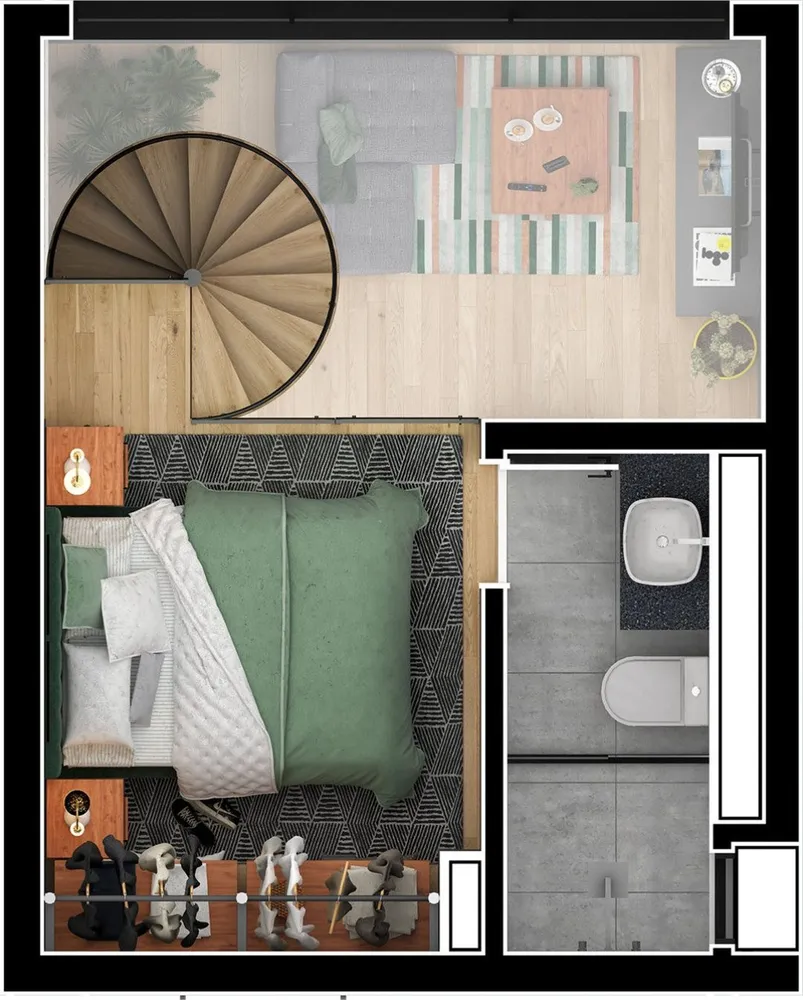Apartamento, 2 quartos, 59 m² - Foto 11