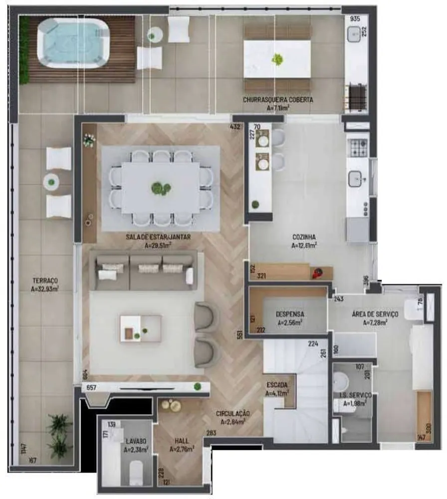 Apartamento, 4 quartos, 245 m² - Foto 11