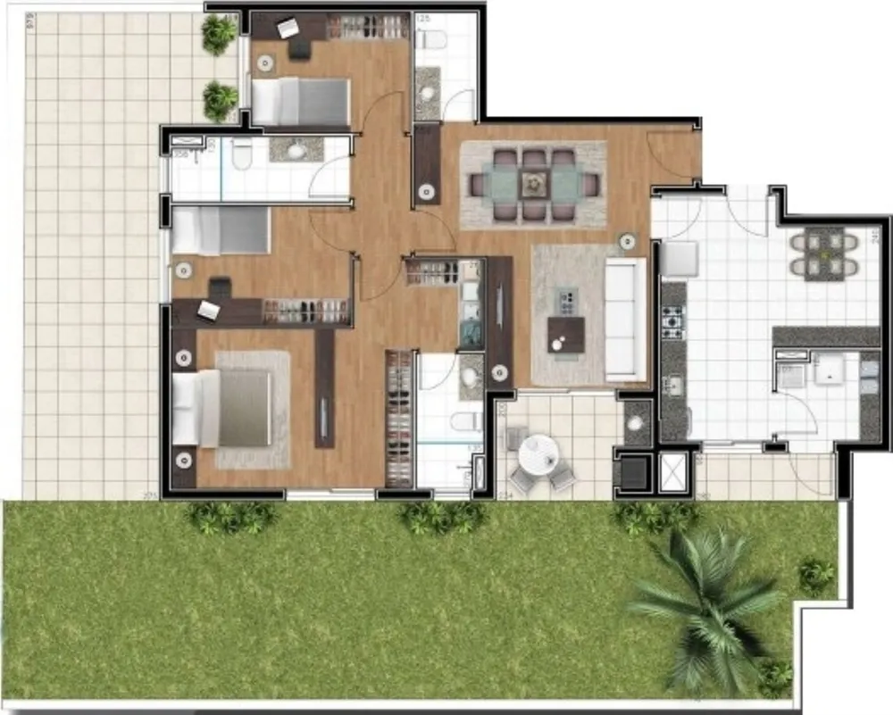 Apartamento, 3 quartos, 111 m² - Foto 4