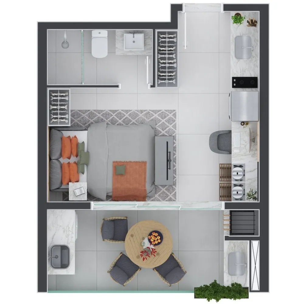 Apartamento, 2 quartos, 68 m² - Foto 7