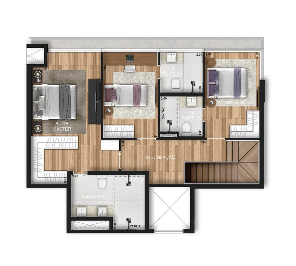 Apartamento, 4 quartos, 219 m² - Foto 34