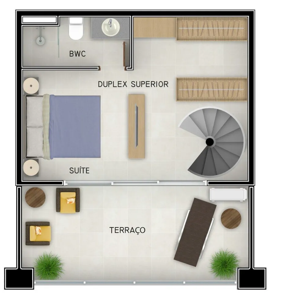 Apartamento, 1 quarto, 32 m² - Foto 6