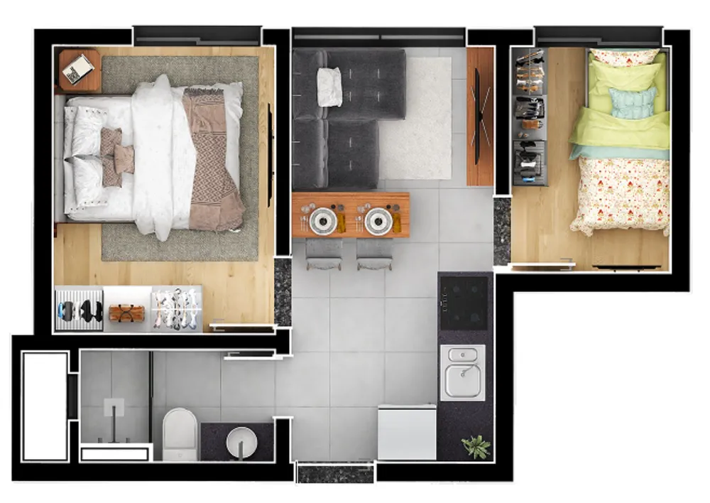 Apartamento, 2 quartos, 93 m² - Foto 10