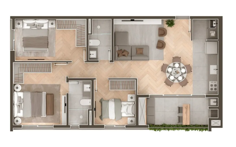 Apartamento, 2 quartos, 113 m² - Foto 7