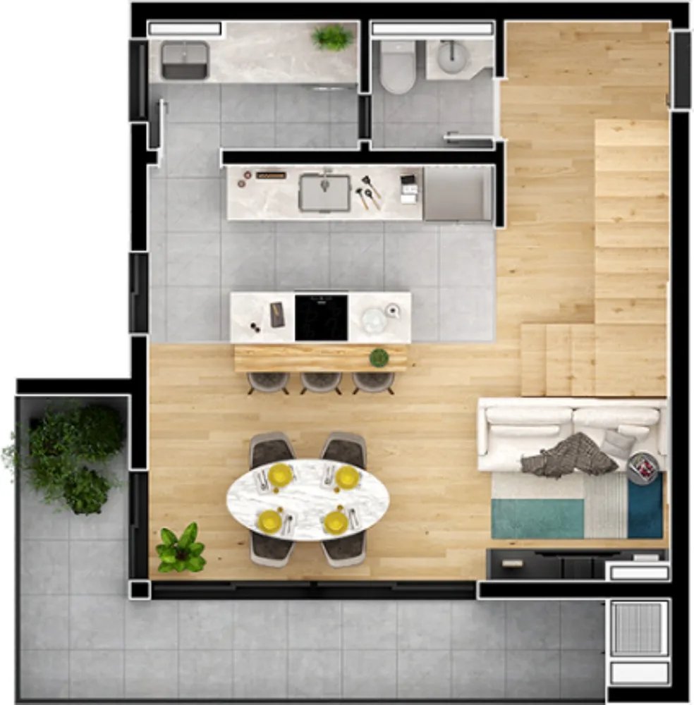 Apartamento, 2 quartos, 55 m² - Foto 11