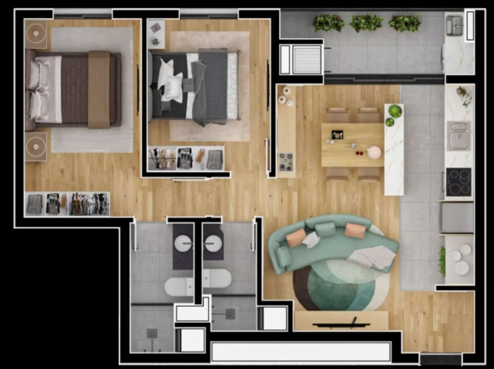 Loft, 39 m² - Foto 7