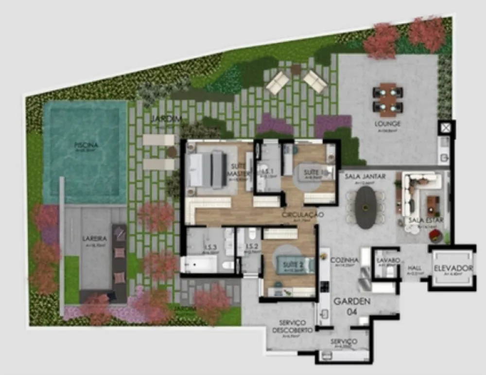 Apartamento, 3 quartos, 156 m² - Foto 12