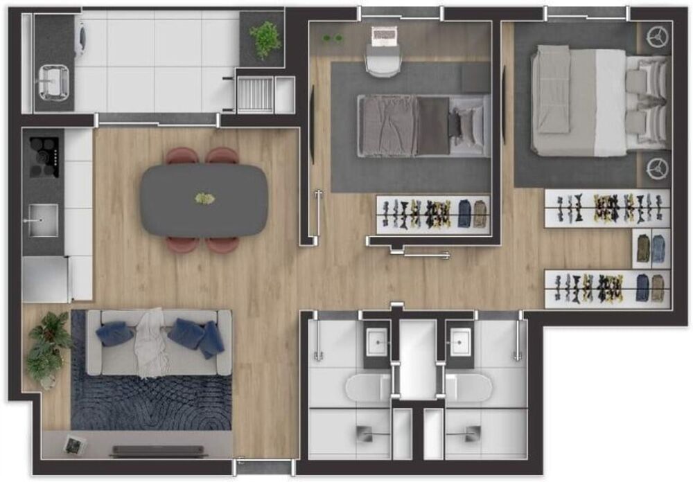 Apartamento à venda com 3 quartos, 79m² - Foto 24