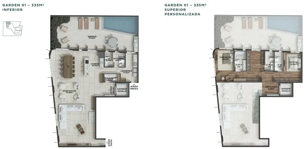 Apartamento, 3 quartos, 167 m² - Foto 11