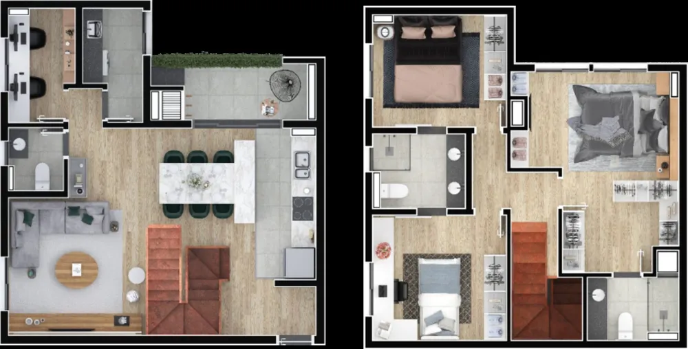 Apartamento, 2 quartos, 59 m² - Foto 7