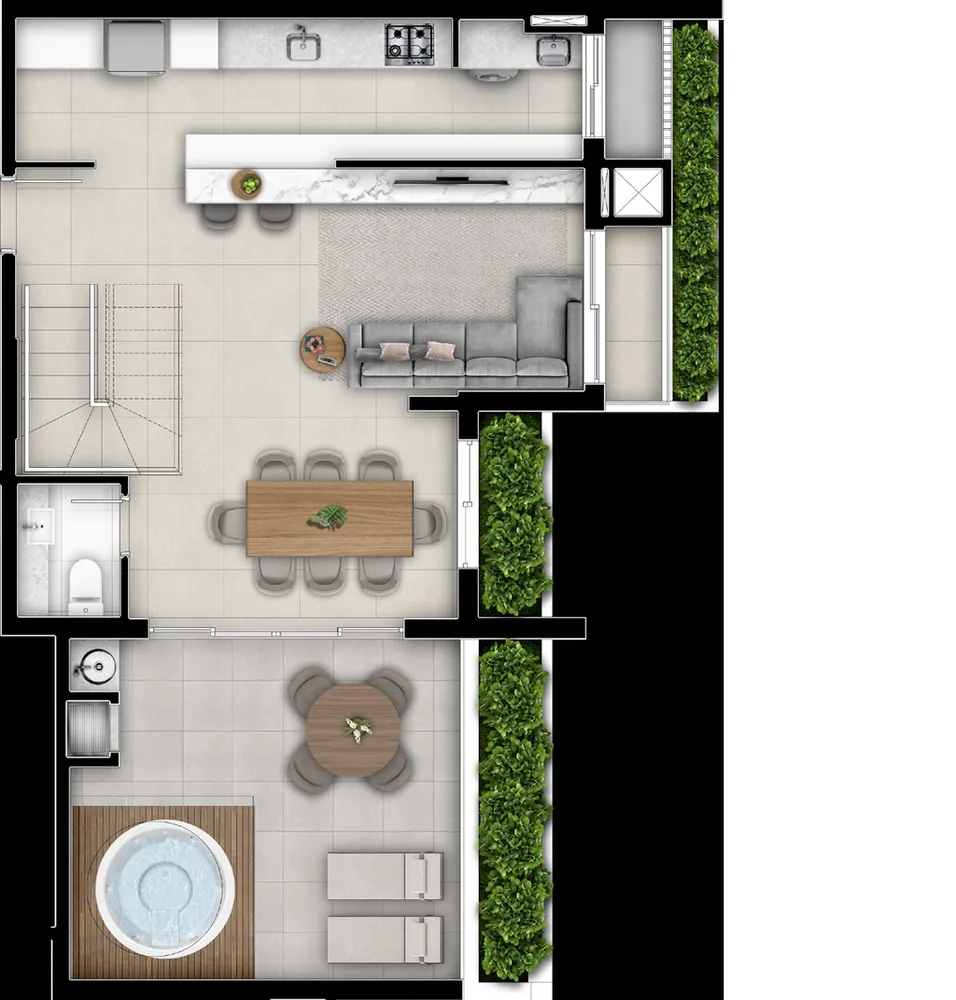 Apartamento, 2 quartos, 167 m² - Foto 12