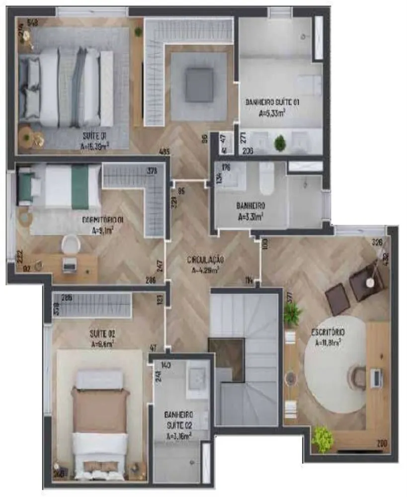 Apartamento, 4 quartos, 126 m² - Foto 15