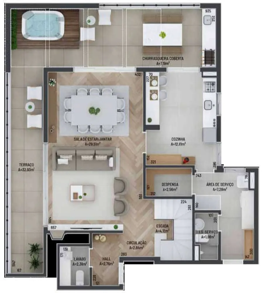 Apartamento, 4 quartos, 126 m² - Foto 14