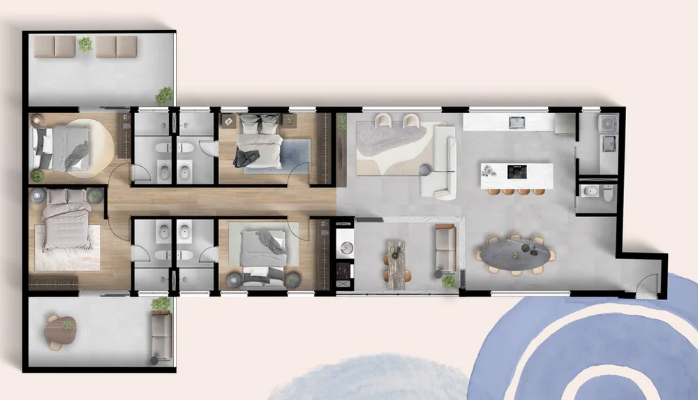 Apartamento, 3 quartos, 68 m² - Foto 19