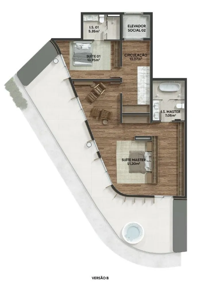 Cobertura, 3 quartos, 270 m² - Foto 9