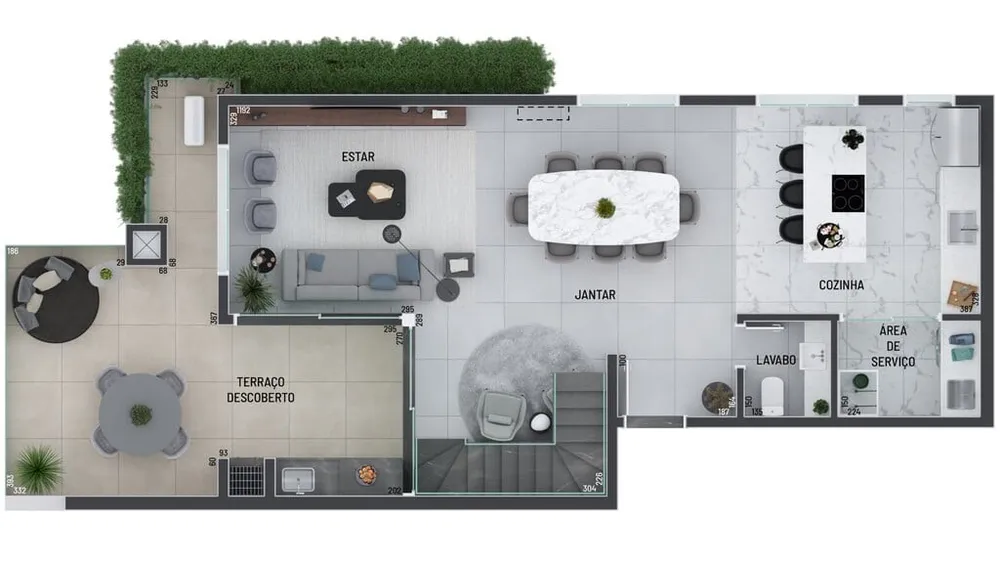 Apartamento, 2 quartos, 173 m² - Foto 7