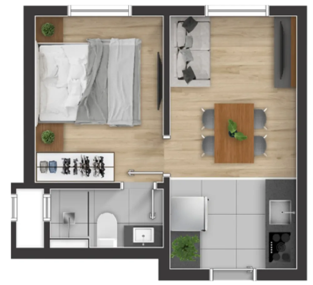 Apartamento, 1 quarto, 26 m² - Foto 11