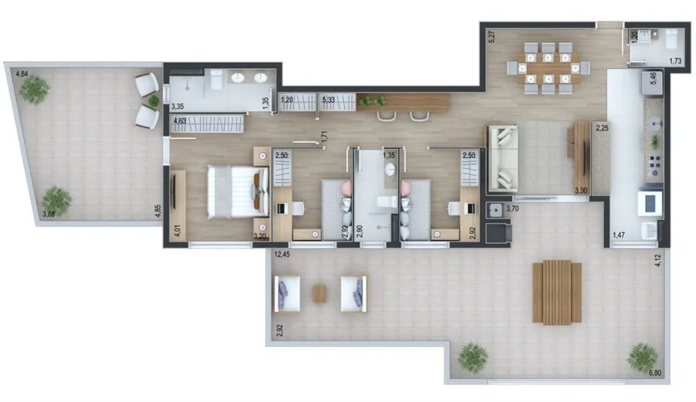 Apartamento, 2 quartos, 90 m² - Foto 10