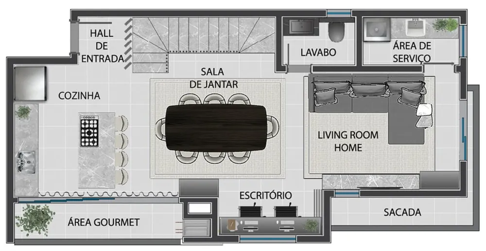 Apartamento, 2 quartos, 58 m² - Foto 15