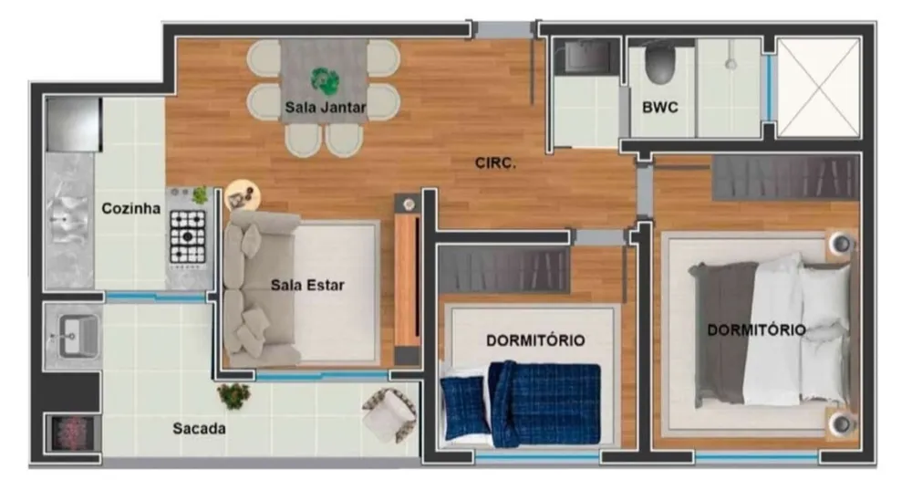 Cobertura, 3 quartos, 117 m² - Foto 14