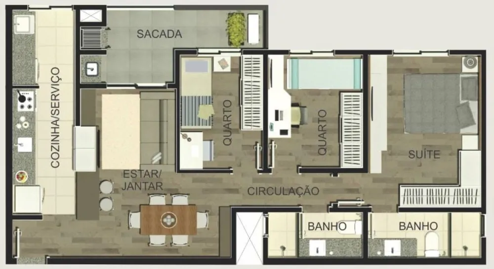 Cobertura, 4 quartos, 187 m² - Foto 6