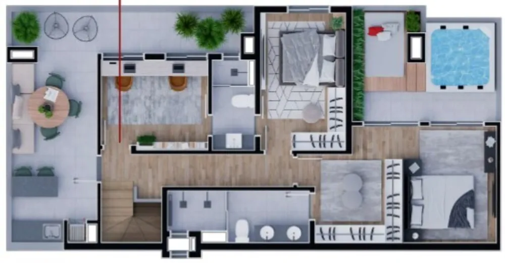 Apartamento, 3 quartos, 85 m² - Foto 2