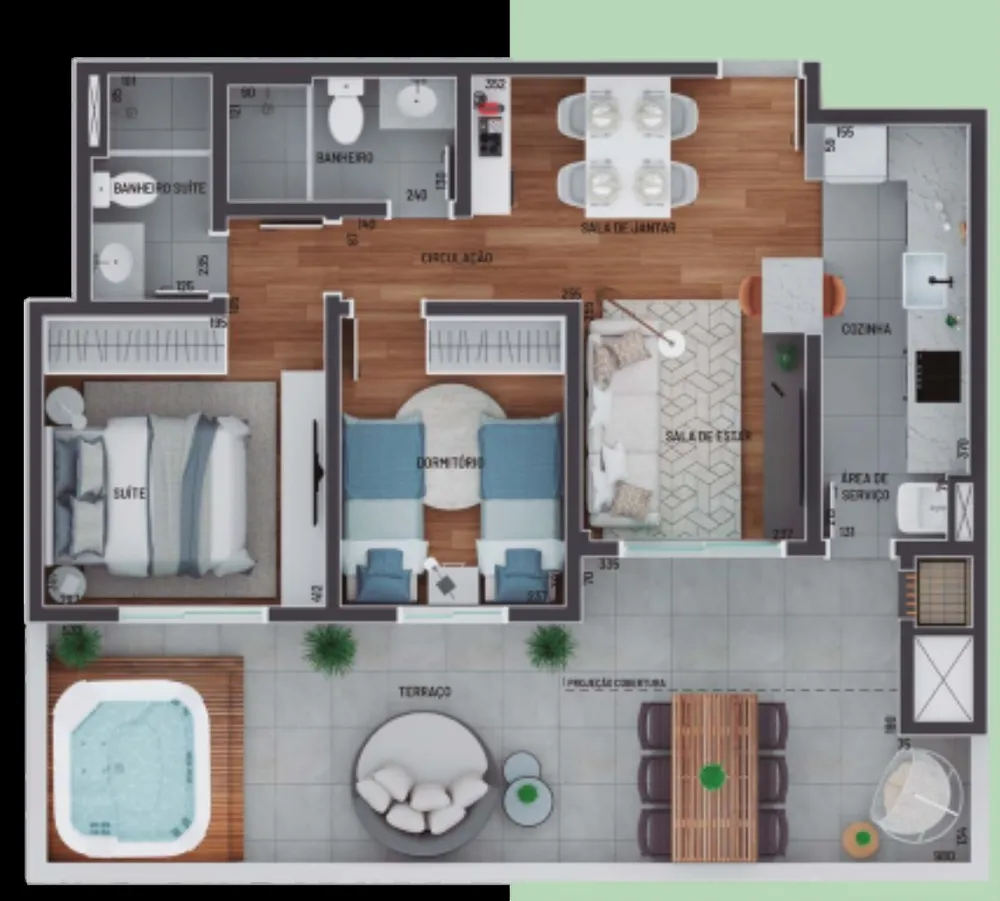 Apartamento, 3 quartos, 73 m² - Foto 11