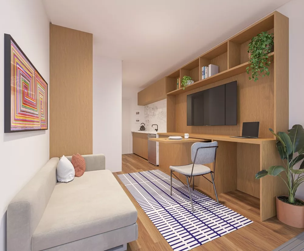 Apartamento à venda com 1 quarto, 32m² - Foto 7