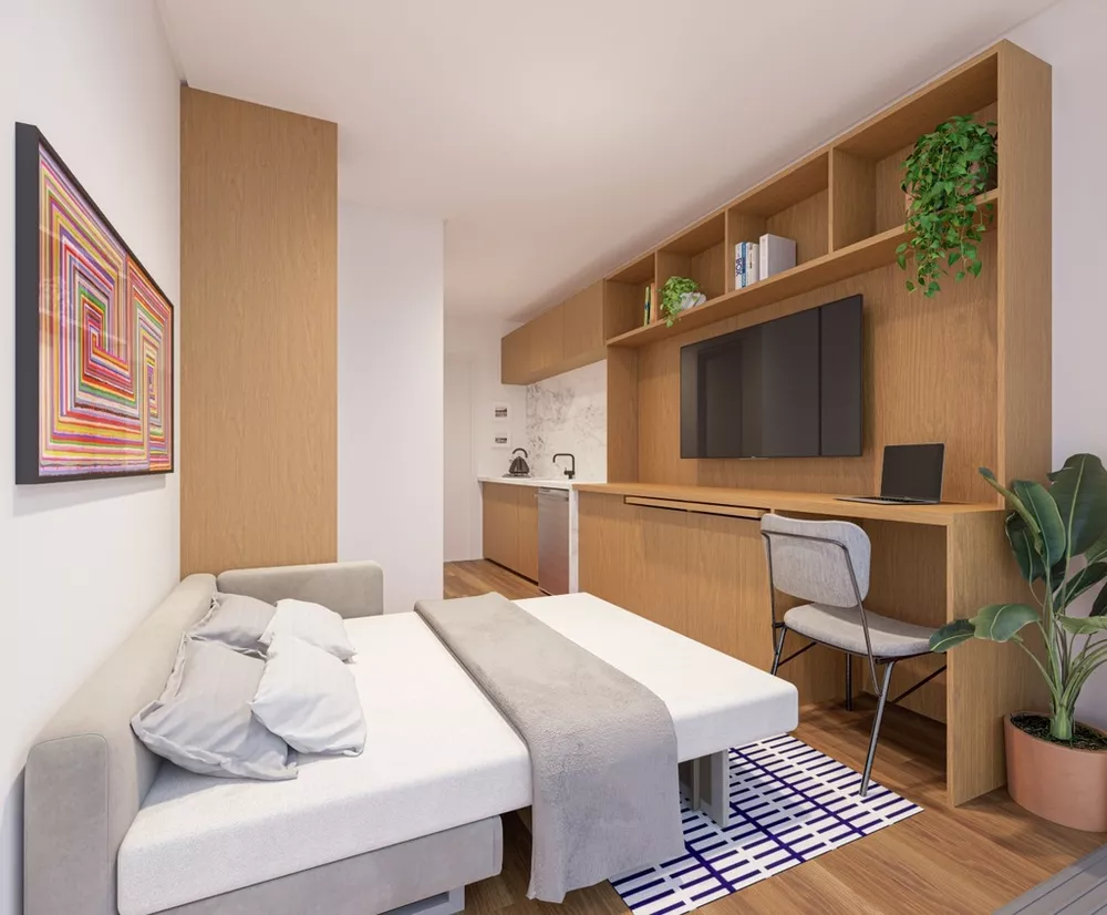 Apartamento à venda com 1 quarto, 32m² - Foto 6