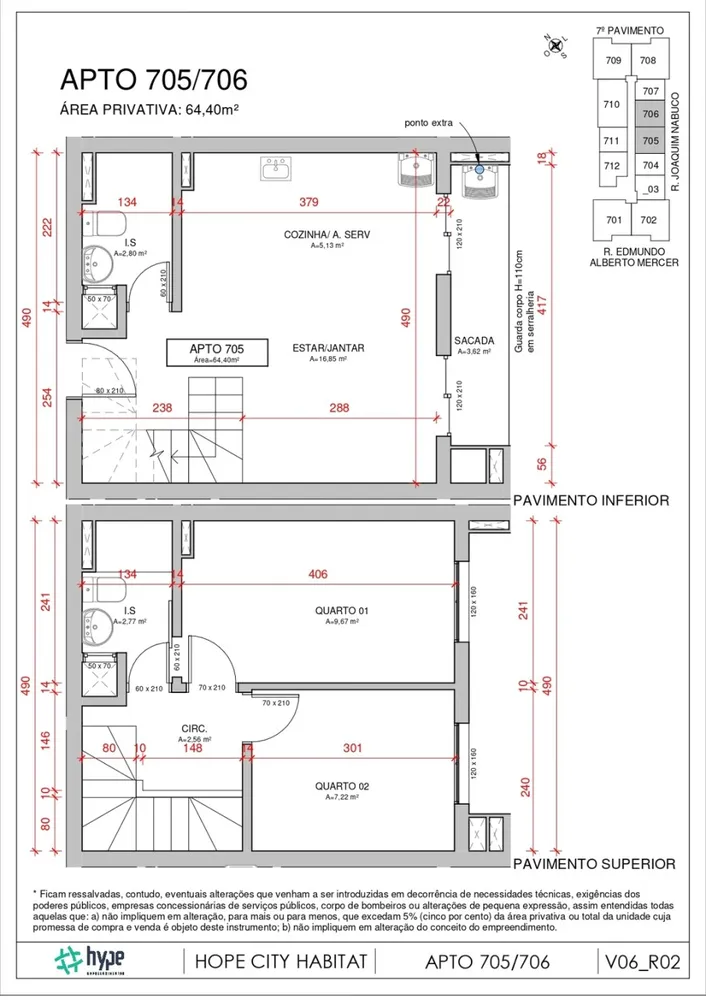 Apartamento, 1 quarto, 26 m² - Foto 16