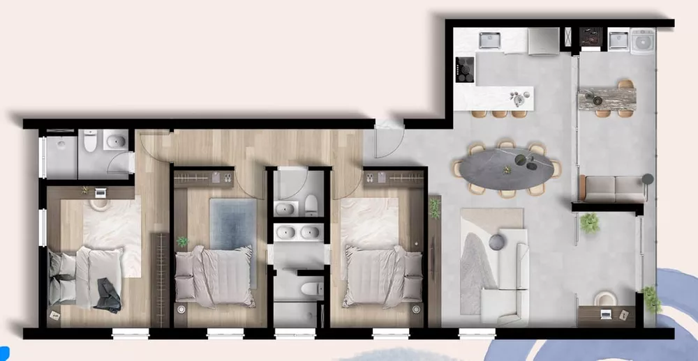 Apartamento à venda com 3 quartos, 100m² - Foto 16