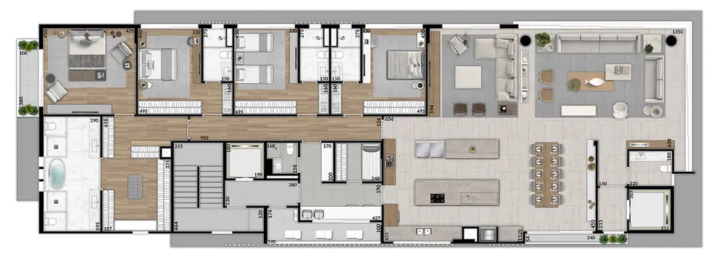 Apartamento, 3 quartos, 372 m² - Foto 10