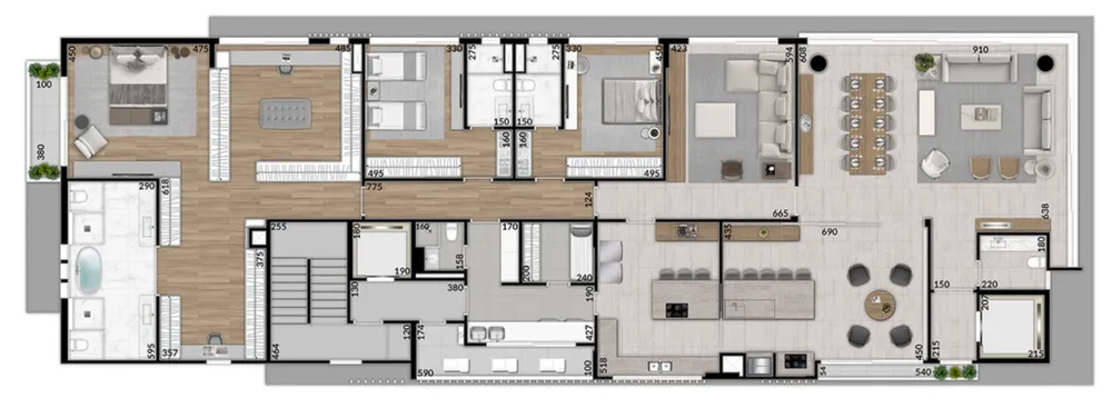 Apartamento, 3 quartos, 372 m² - Foto 9