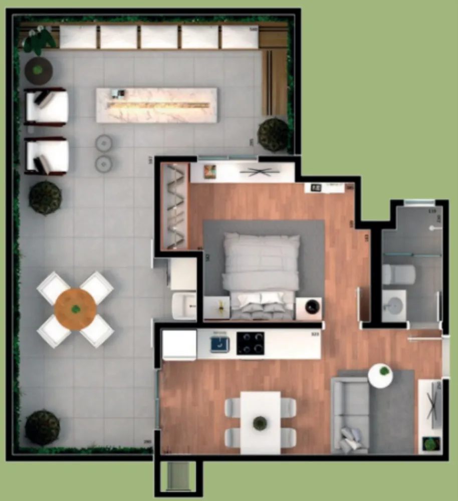 Apartamento, 2 quartos, 52 m² - Foto 15
